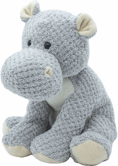 Plush Hippopotamus 22cm Organic Cotton Blend Cute