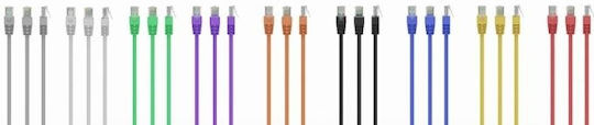 PremiumCord U/UTP Kat.5e (Gigabit) Netzwerkkabel Ethernet 2m Graues