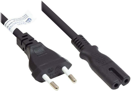 Alcasa Евро - IEC C13 Кабел 0.75м Бял (P0370-S007)