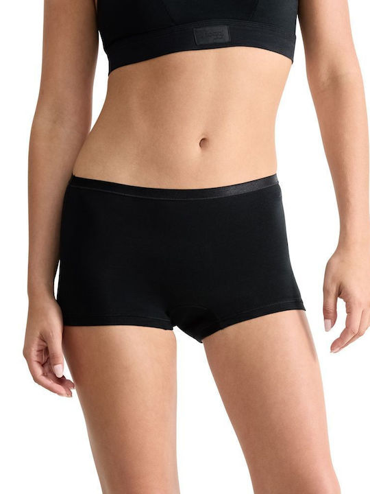 Βαμβακερά Women's Boxer 3Pack Black