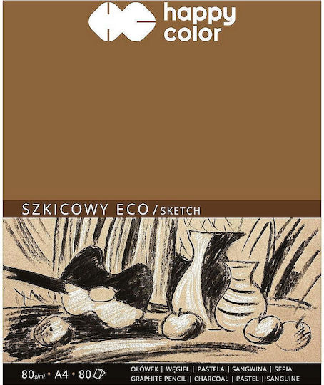 Happy Color Printing Paper A4 80gr/m² 500 sheets Yellow