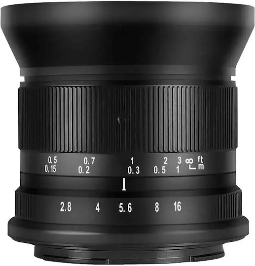 7artisans Crop Φωτογραφικός Φακός 12mm f/2.8 Mark II Wide Angle για Sony E Mount Black