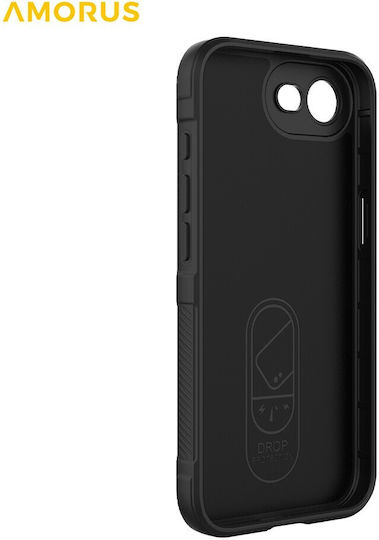 Amorus Back Cover Σιλικόνης Μπορντό (Poco F7)