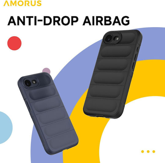 Amorus Back Cover Σιλικόνης Μπορντό (Poco F7)