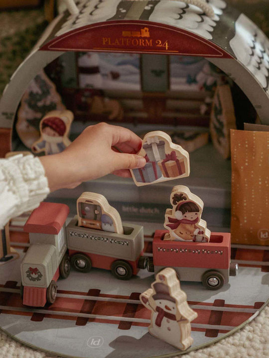 Little Dutch Advent Calendar Τρένο Χάρτινο