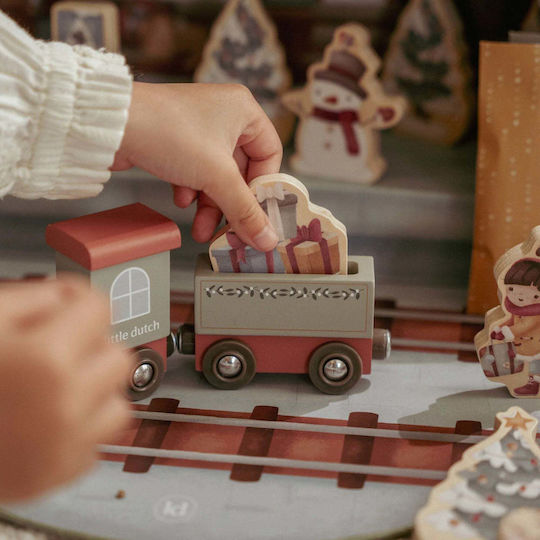 Little Dutch Advent Calendar Τρένο Χάρτινο