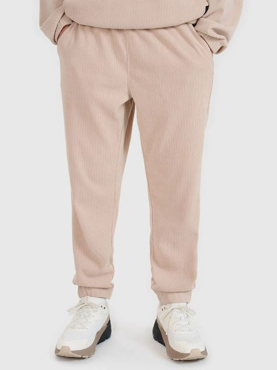 Sweatpants with Elastic Pink