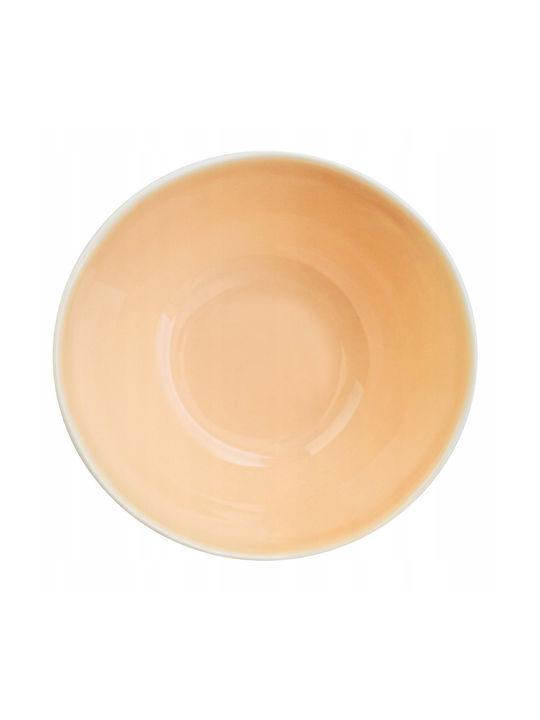 Bowl Serving Bowl Round Orange
