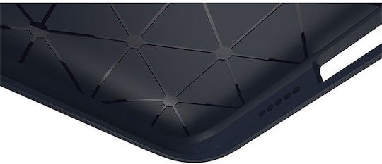 Techsuit Carbon Umschlag Rückseite Silikon / Kunststoff Schwarz (OnePlus 15 Serie 2025)
