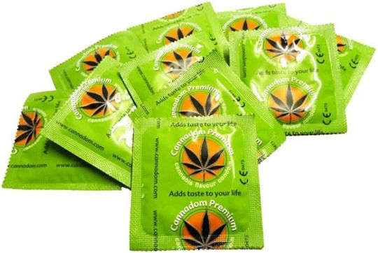 Προφυλακτικά Cannadom Cannabis Flavour 3τμχ