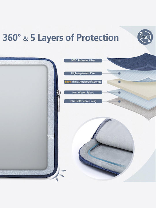 PRO Waterproof Case for 13.3" Laptop Blue 1000-42210173