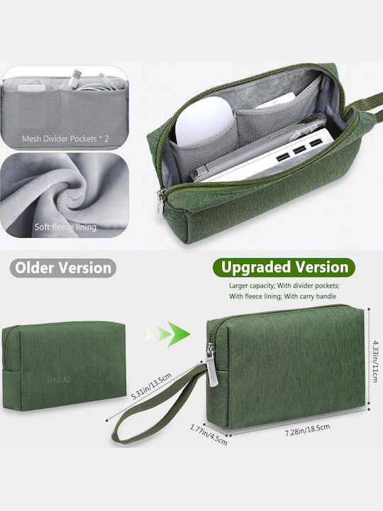 PRO Waterproof Case for 13.3" Laptop Green 1000-42210170