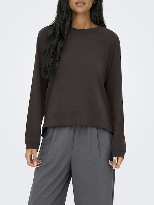 Only Life Bluse Chocolate Torte Dark Brown