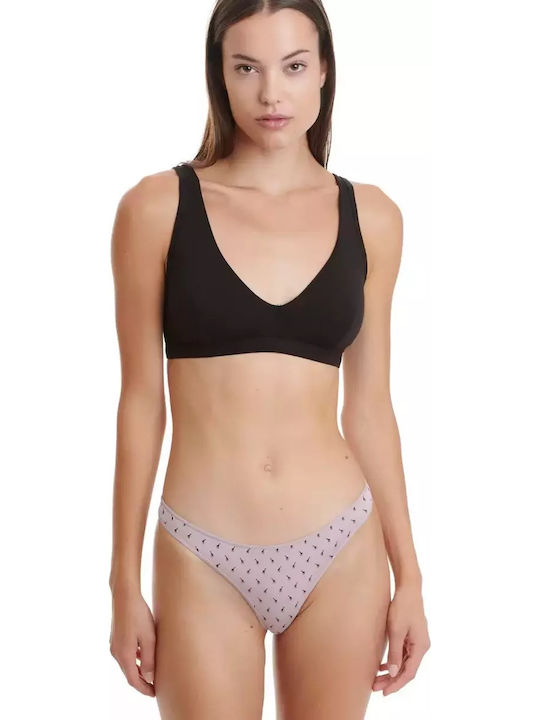 Bamboo Damen Zeichenfolge 2Pack Embrime