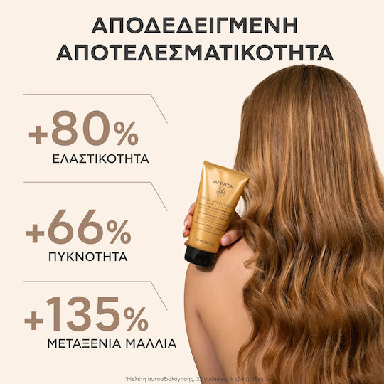 Apivita Royal Jelly Elixir Mask για Επανόρθωση με Κερατίνη 150ml