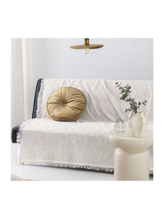 Palamaiki Katia Armchair Throw 180x180cm Beige