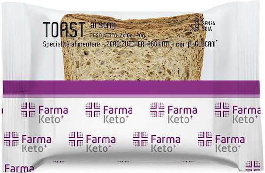 Farmaketo+ Многозърнест Протеинов Тост 40г