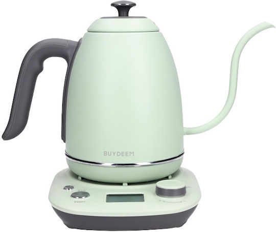 Buydeem Електрическа Кана За Пътуване 800ml 1000W Зелена