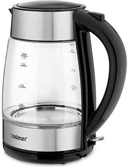Zelmer ZCK8011 Βραστήρας 1.7lt 2200W Ασημί