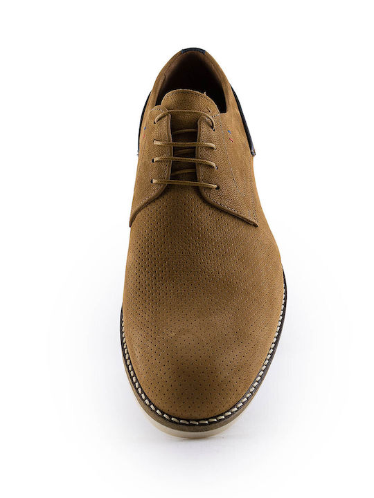 Men's Leather Casual Shoes Tabac Brown