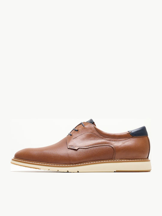 Men's Leather Casual Shoes Tabac Brown