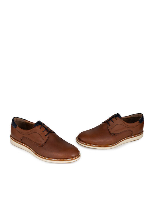 Men's Leather Casual Shoes Tabac Brown