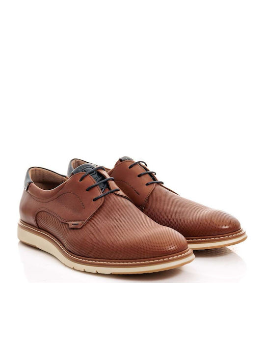Men's Leather Casual Shoes Tabac Brown