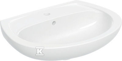 Koło Επικαθήμενος Νιπτήρας Πορσελάνης 60x45cm Λευκός Koło Επικαθήμενος Νιπτήρας Πορσελάνης 60x45cm Λευκός