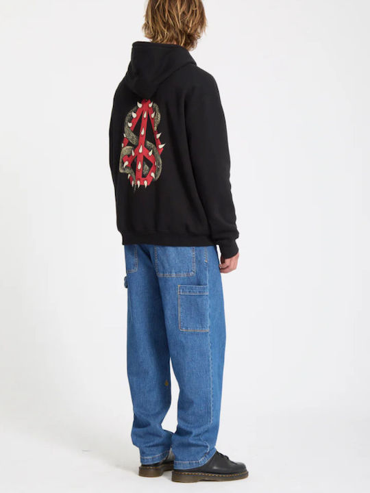 Watanite Sweatshirt With Hood Black