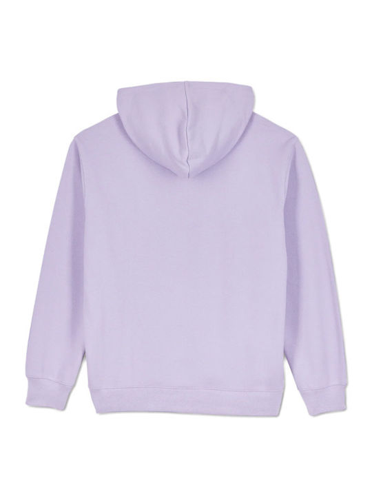Φούτερ με Κουκούλα Purple Ash