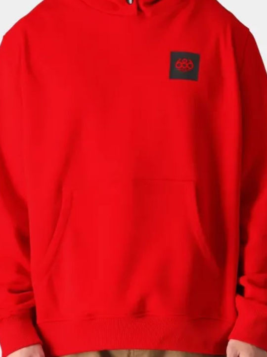 Hooded Sweatshirt Red