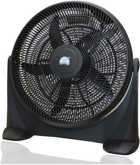 Box Fan 85W Διαμέτρου 50.8cm με Τηλεχειριστήριο Μαύρο