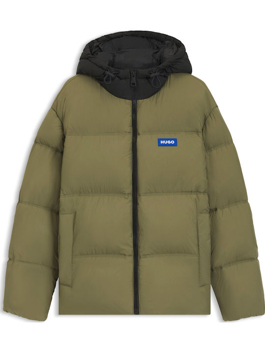 Bodo Μπουφάν Puffer Αδιάβροχο Χακί