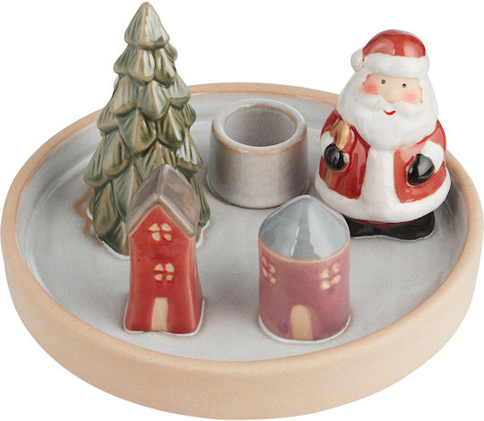 Butlers The translated Liquid template in German language: Weihnachtskerzen & Kerzenständer Kerzenleuchter Mehrfarbig 15cm.