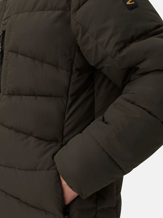 Μπουφάν Puffer Dark Brown