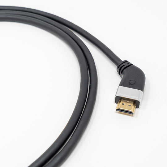 Oehlbach HDMI 2.1 Ultra High Speed 48Gbps 4K 120Hz HDR VRR Kabel HDMI-Stecker - HDMI-Stecker 1m Schwarz