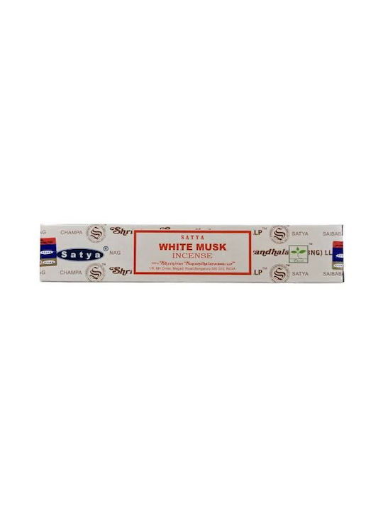 Satya Bețișoare Parfumate cu Aromă White Musk 15gr