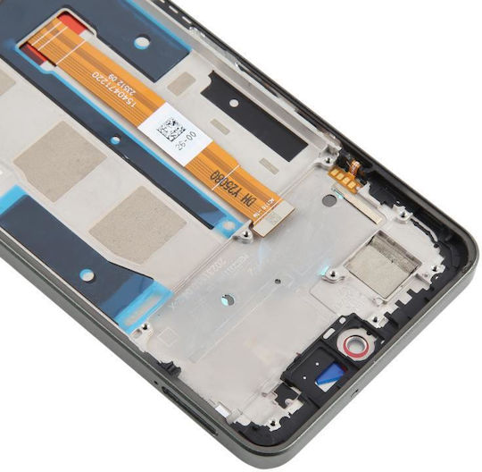 Screen with Touch Mechanism and Frame for Realme C67 4G (RMX3890) (Black)