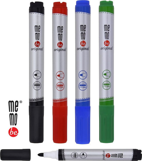 MemoBe Μαρκαδόρος Πίνακα Black
