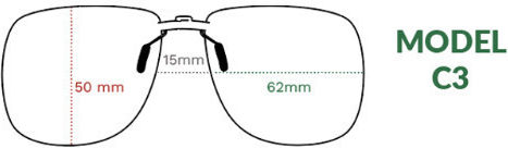 Montana C3b Προσθετο Clip On Polarized