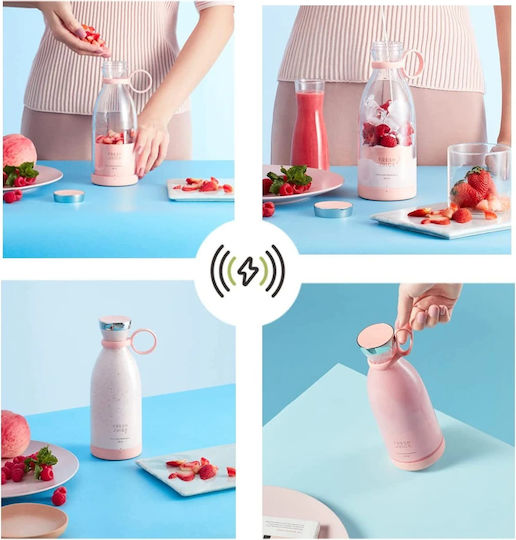 Blender with Plastic Jug 350 ml Pink