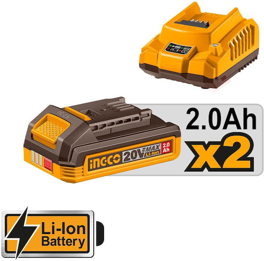 Ingco COSLI250784E Șurubelniță cu Impact Baterie Fără Perii 20V