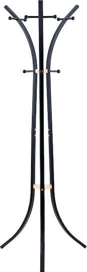 Pakketo Bamile Καλόγερος Μεταλλικός Μαύρος 51x63x175cm