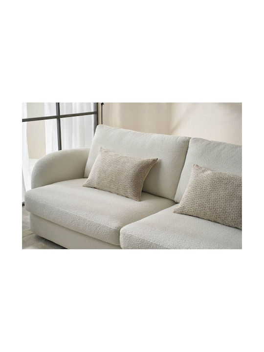 Gofis Home Decorative Pillow Case Ondine Velvet Beige 184/06 40x60cm
