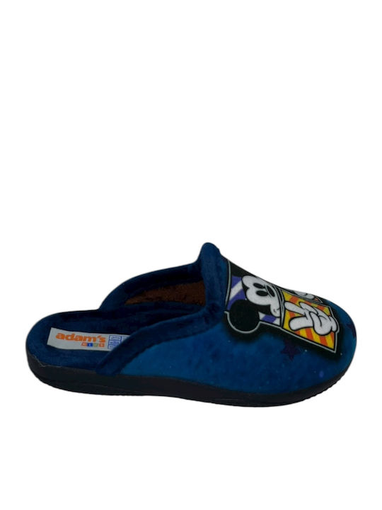 Kids Slippers Blue Mickey Mouse