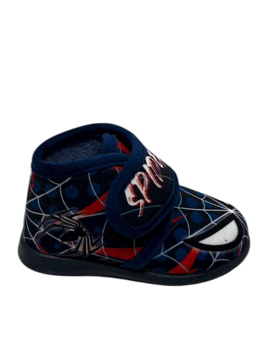 Anatomic Kids Slippers Boots Blue Spider-man