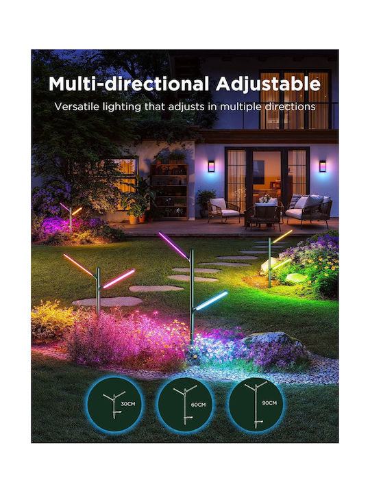 Govee Outdoor Floor Lamp LED for Exterior Space RGBW IP66