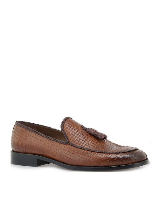 Men's Leather Casual Shoes Brown