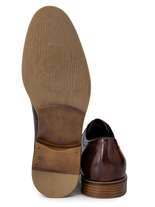 Men's Leather Casual Shoes Tabac Brown