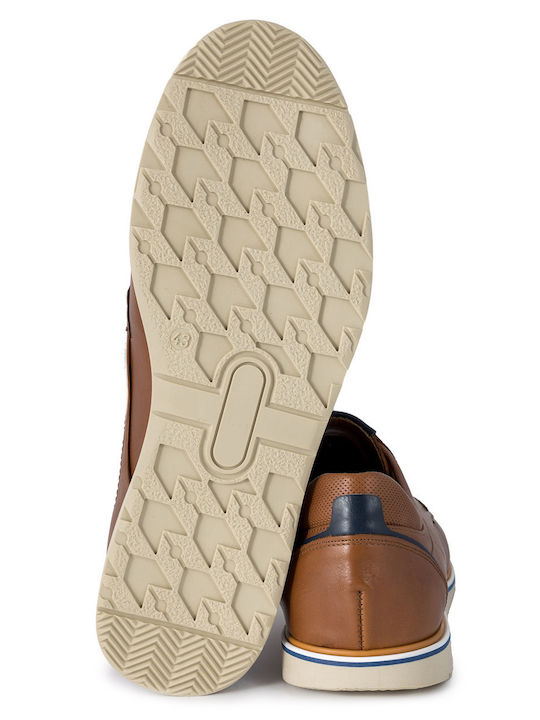 Men's Leather Casual Shoes Tabac Brown